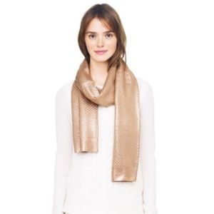 Club Monaco Rose Gold Scarf